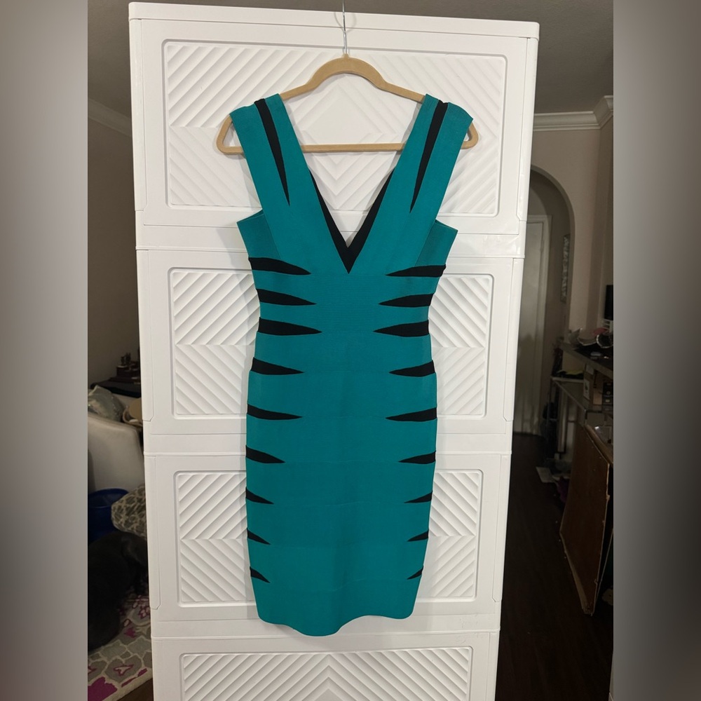 Herve Leger dress. Worn twice. Authentic.